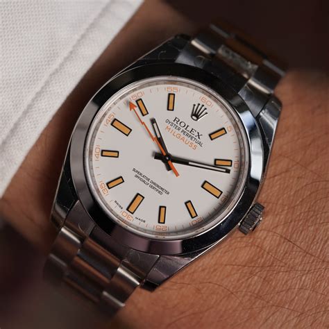 white dial milgauss